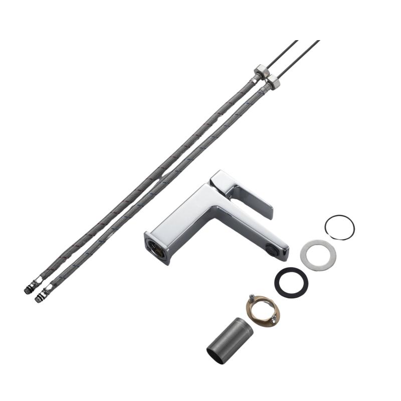 Змішувач латунний для раковини Lidz Orion 001F (k25) LDORI001FCRM48091 Chrome — фото 9