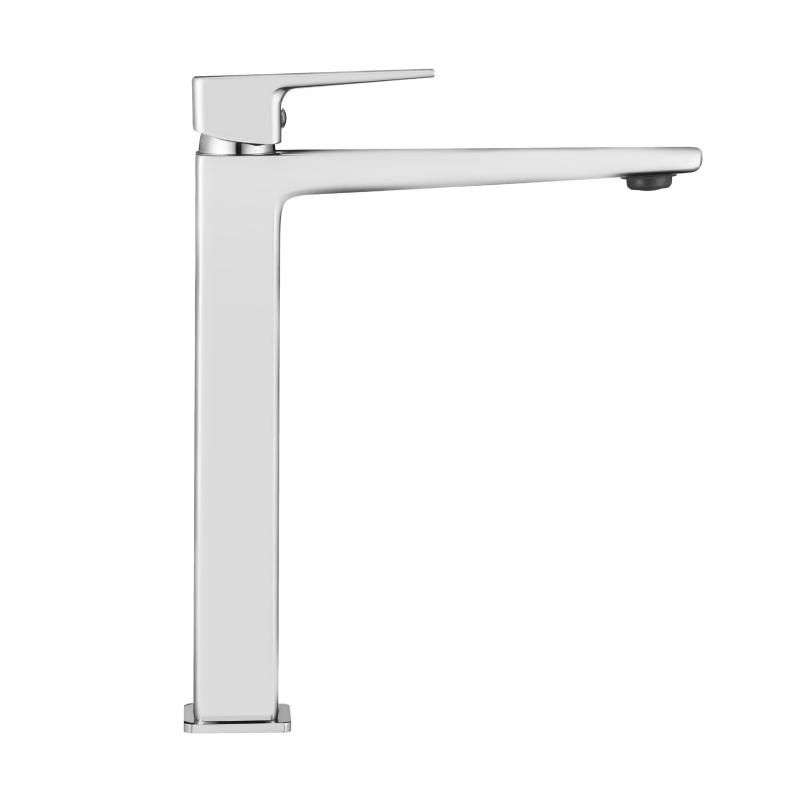 Змішувач латунний для раковини Lidz Orion 001FH високий (k25) LDORI001FHCRM48096 Chrome — фото 3