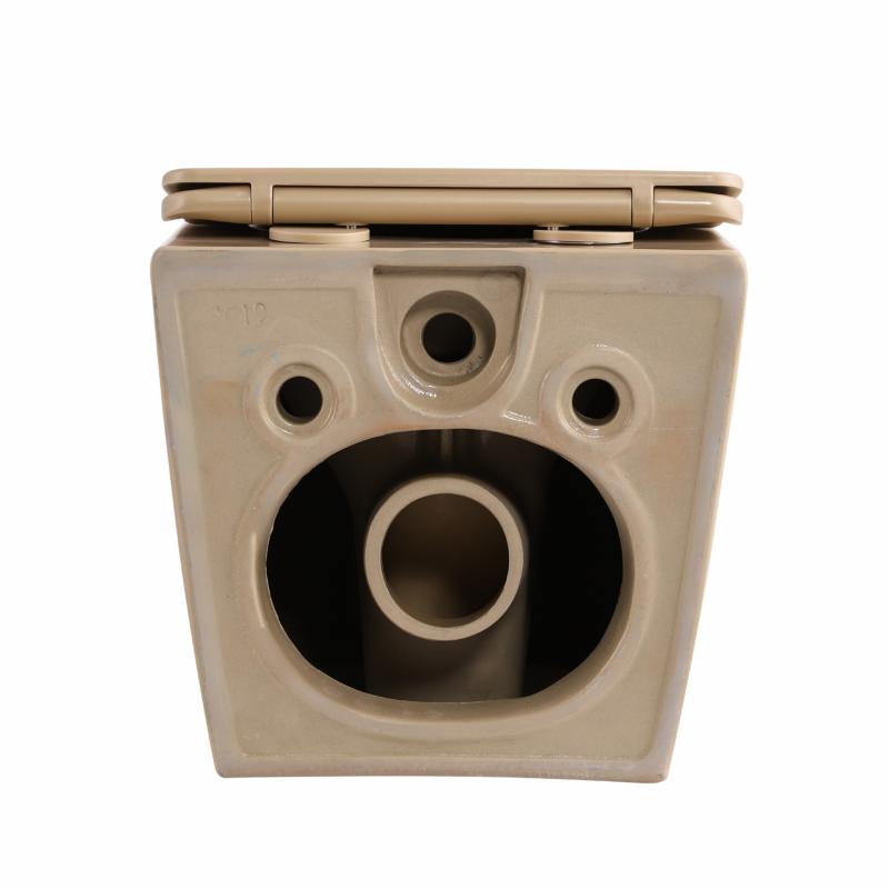 Унітаз підвісний Robin Ultra Quiet 490×365×325 мм, Beige, з сидінням Slim Duroplast / Soft-close / Quick Release QT13332381АSSB Qtap — фото 7