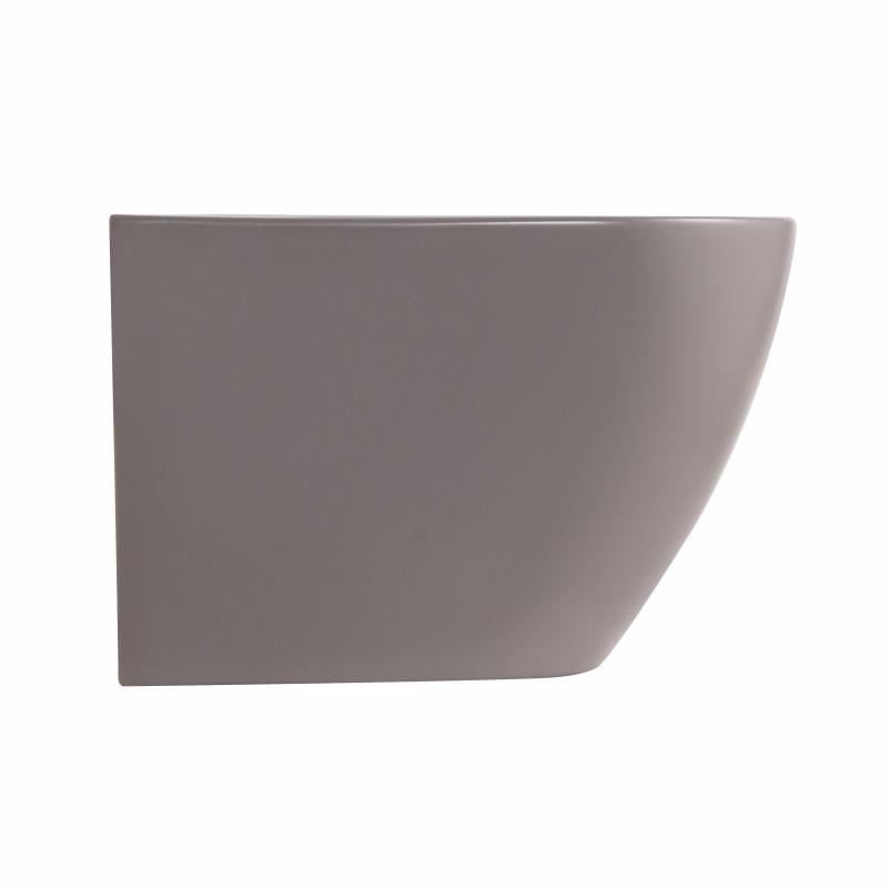 Біде підвісне Qtap Robin 515x370x350 мм, Stone grey QT13551381GSG — фото 4