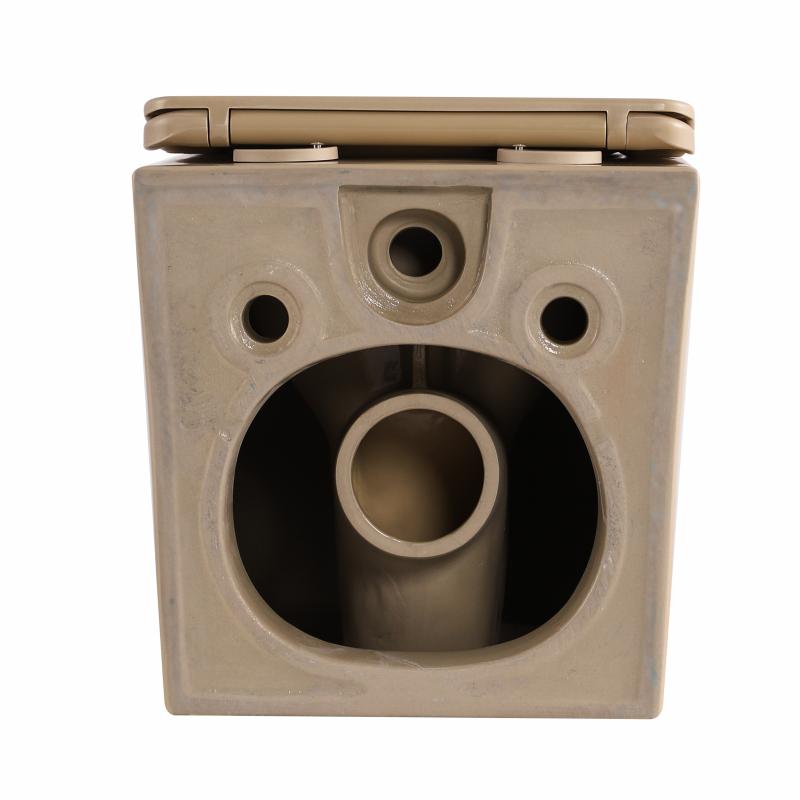 Унітаз підвісний Tern Ultra Quiet 490×365×325 мм, Beige, з сидінням Slim Duroplast / Soft-close / Quick Release QT17332303ASSB Qtap — фото 7