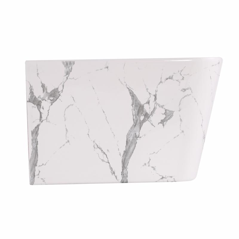 Біде підвісне Qtap Tern 520x350x330 мм, Marble QT17551303GMR — фото 4