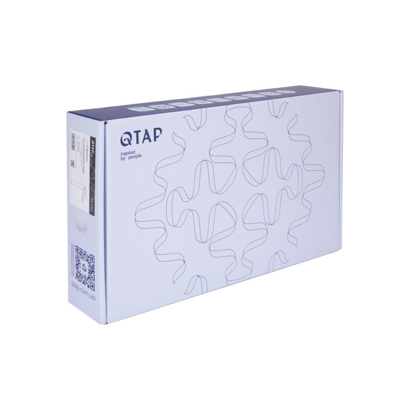 Змішувач для раковини високий Qtap Capricorn, Chrome (k26) QTCAP1060H102C48220 — фото 8