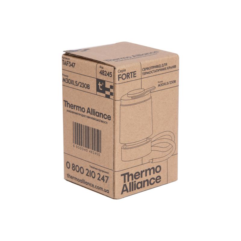 Thermo Alliance Forte Сервопривід 230В, M30x1,5, для термостат. кранів TAF347 — фото 5