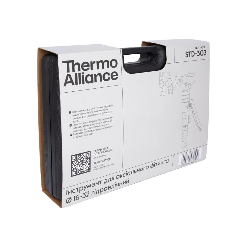 Набір інструментів Thermo Alliance для аксіального фітинга d16–32 гідравлічний STD-302 — фото 13
