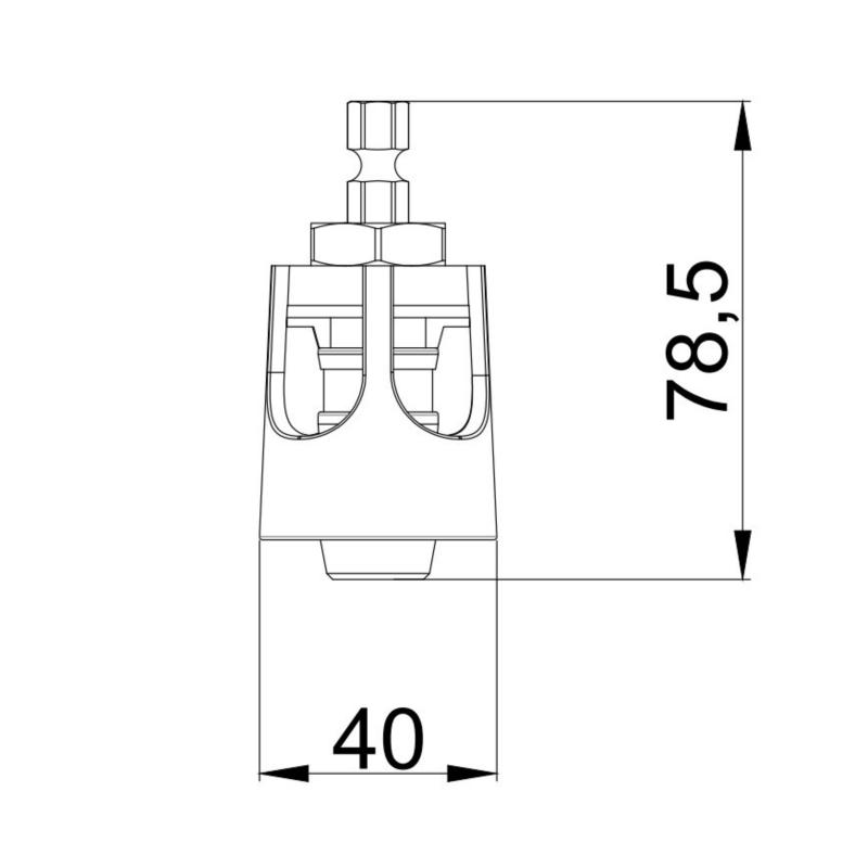 Насадка для зняття фаски та калібрування Thermo Alliance м/п труби d26 STD-407 — фото 2