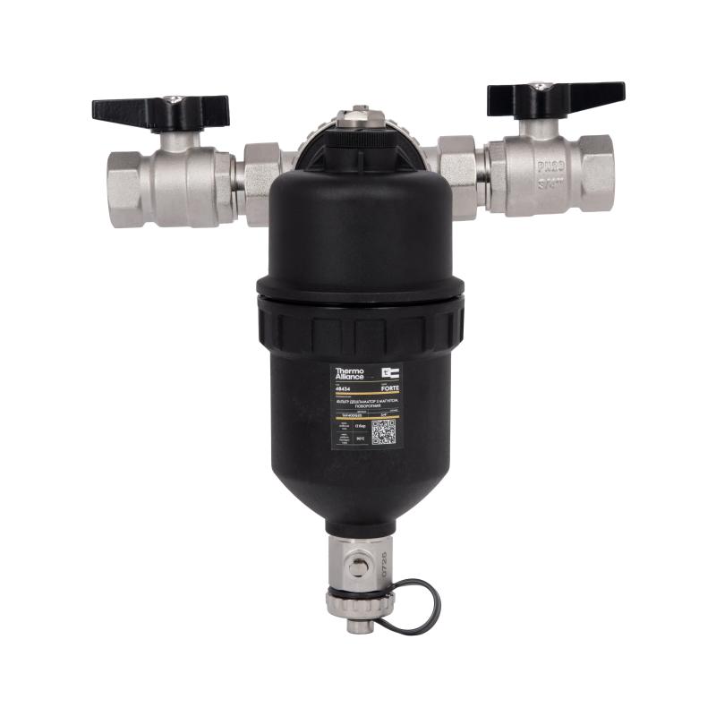 Фільтр-дешламатор Thermo Alliance Forte 3/4", поворотний (магнітний шламоуловлювач) TAF400G20 — фото 5