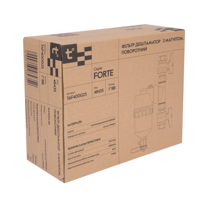Фільтр-дешламатор Thermo Alliance Forte 1", поворотний (магнітний шламоуловлювач) TAF400G25 — фото 11