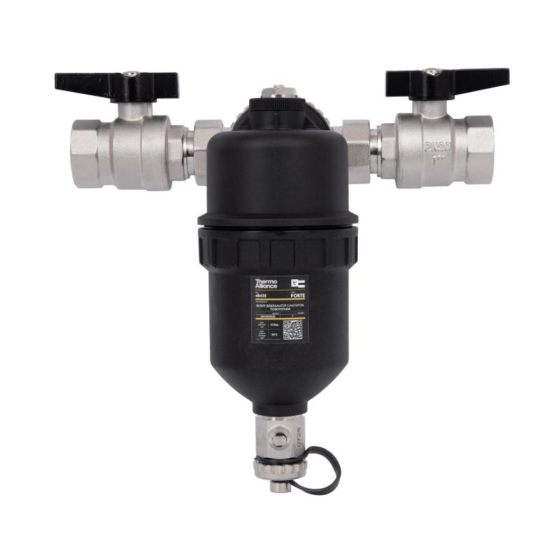 Фільтр-дешламатор Thermo Alliance Forte 1", поворотний (магнітний шламоуловлювач) TAF400G25 — фото 5