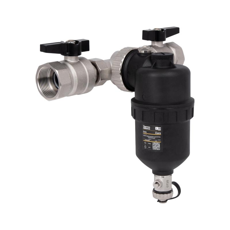 Фільтр-дешламатор Thermo Alliance Forte 1 1/4", поворотний (магнітний шламоуловлювач) TAF400G32 — фото 3