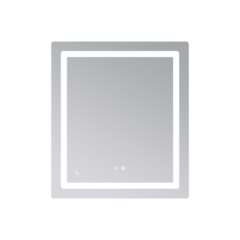 Дзеркало Lidz Kubis 700х800 з LED-підсвічуванням Touch, з антизапотіванням, з димером, рег. яскравості LD78LF904708048447 — фото 4