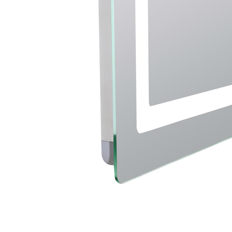 Дзеркало Lidz Kubis 700х800 з LED-підсвічуванням Touch, з антизапотіванням, з димером, рег. яскравості LD78LF904708048447 — фото 6
