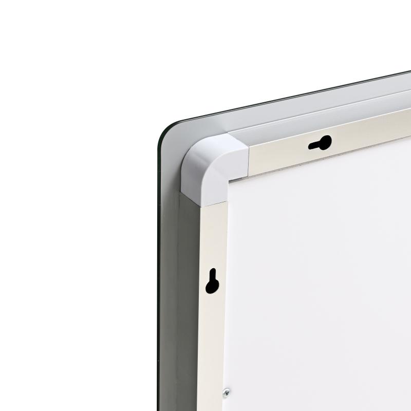Дзеркало Lidz Kubis 700х800 з LED-підсвічуванням Touch, з антизапотіванням, з димером, рег. яскравості LD78LF904708048447 — фото 10