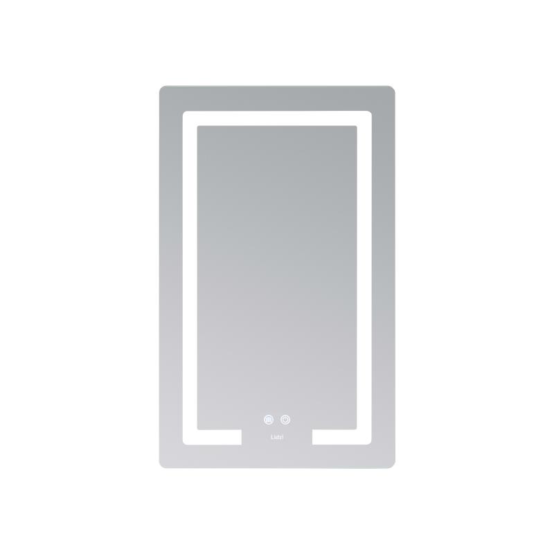 Дзеркало Lidz Kubis (KU2) 500х800 з LED-підсвічуванням Touch, з антизапотіванням, з димером, рег. яскравості LD78LF936508048448 — фото 4