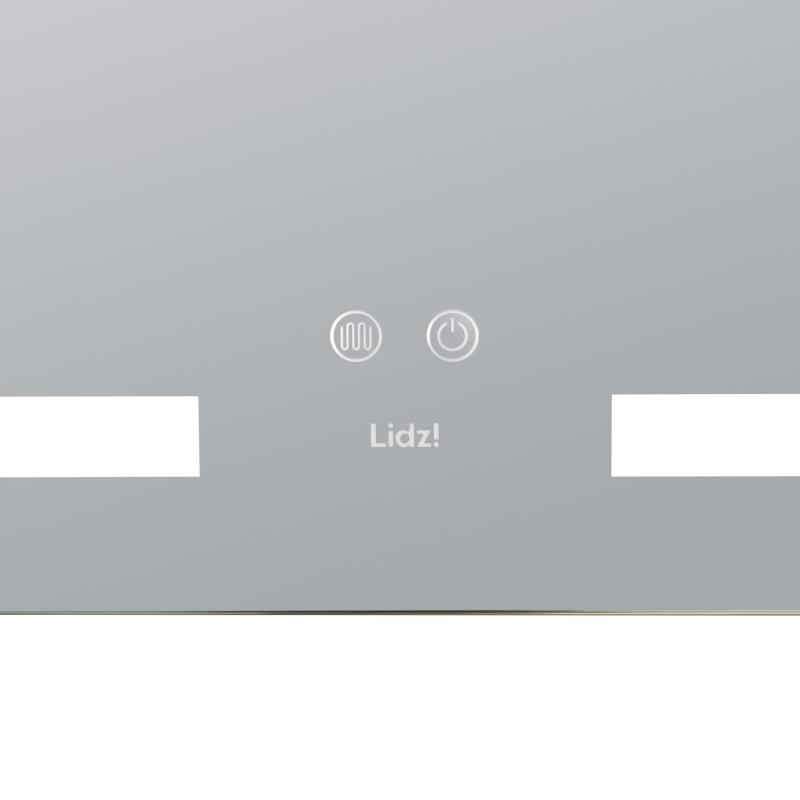 Дзеркало Lidz Kubis (KU2) 500х800 з LED-підсвічуванням Touch, з антизапотіванням, з димером, рег. яскравості LD78LF936508048448 — фото 9