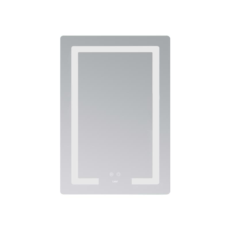 Дзеркало Lidz Kubis (KU2) 600х800 з LED-підсвічуванням Touch, з антизапотіванням, з димером, рег. яскравості LD78LF937608048449 — фото 3
