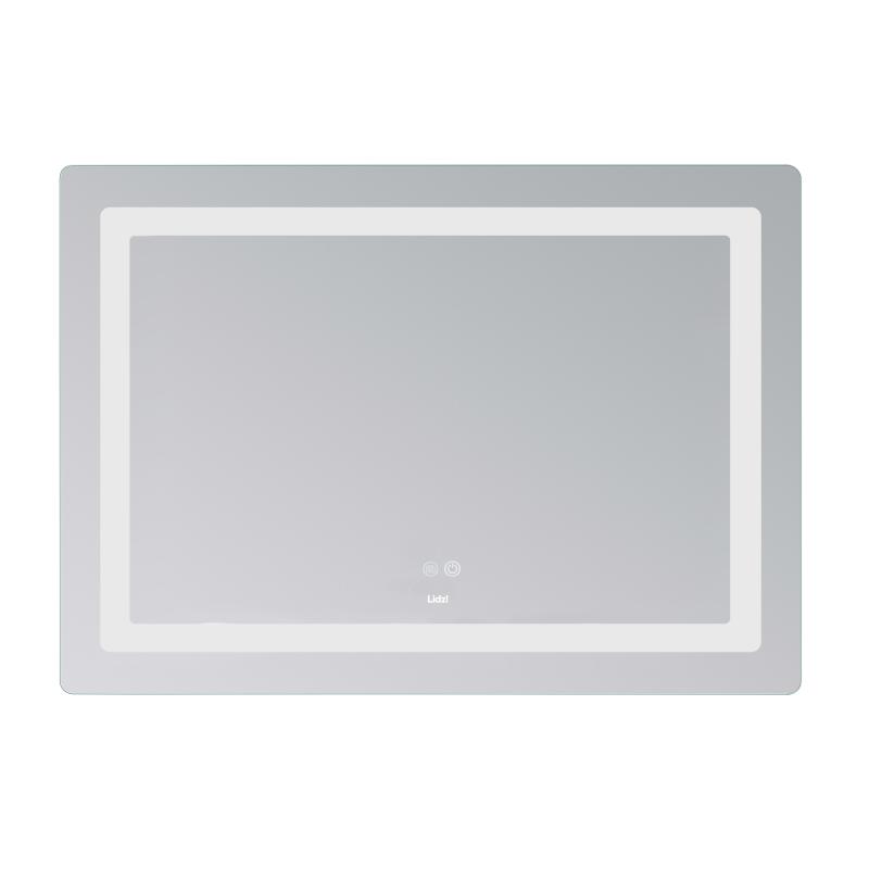 Дзеркало Lidz Kubis (KU2) 1000х800 з LED-підсвічуванням Touch, з антизапотіванням, з димером, рег. яскравості LD78LF6141008048450 — фото 3