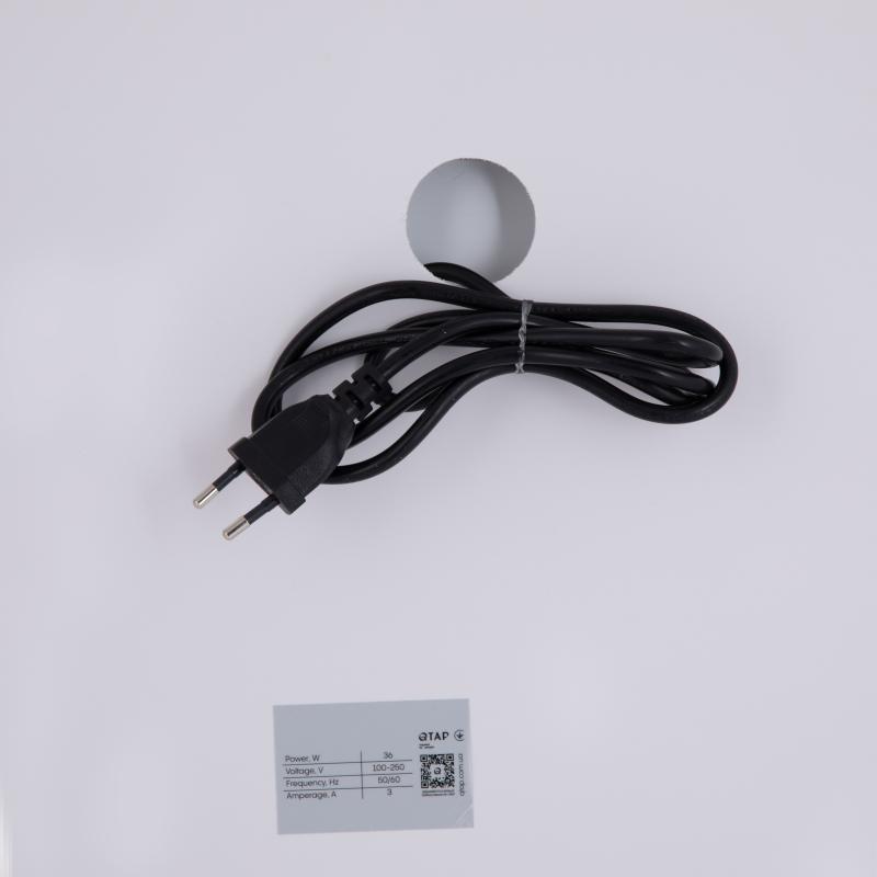 Дзеркало Qtap Cardinal (CA2) 600х800 з LED-підсвічуванням Touch, з антизапотіванням, з димером, рег. темп. кольору (3000-6500K) QT0478C608048453 — фото 8