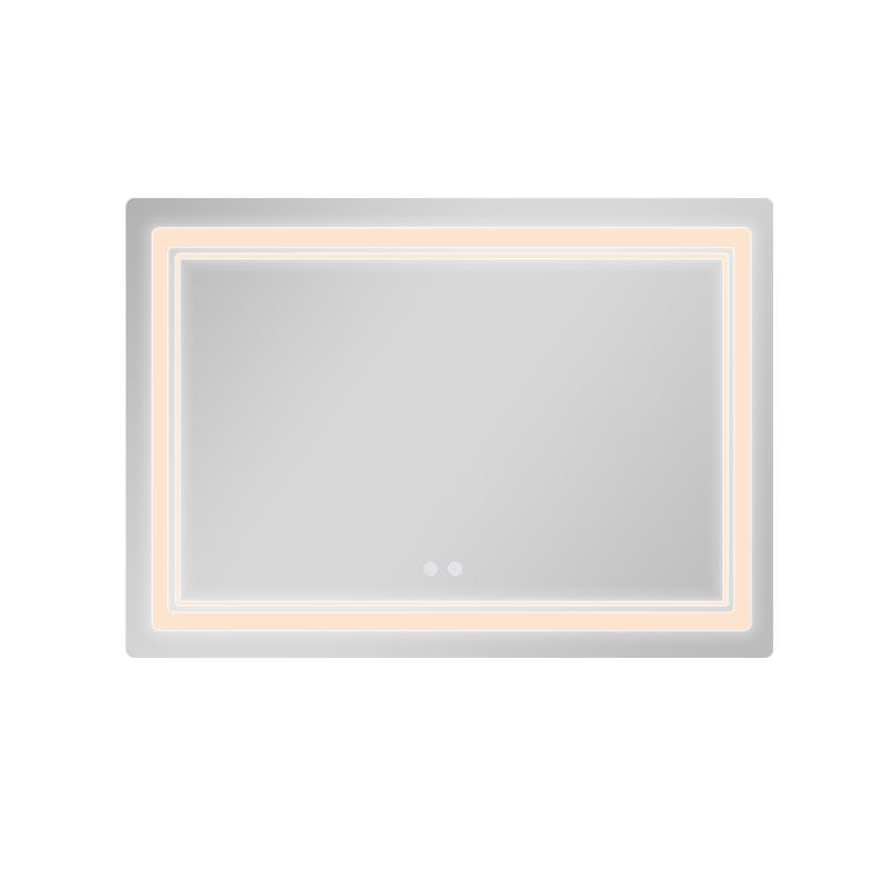 Дзеркало Qtap Cardinal (CA2) 1200х800 з LED-підсвічуванням Touch, з антизапотіванням, з димером, рег. темп. кольору (3000-6500K) QT0478C1208048454 — фото 5