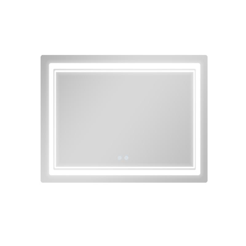 Дзеркало Qtap Cardinal (CA2) 1000х800 з LED-підсвічуванням Touch, з антизапотіванням, з димером, рег. темп. кольору (3000-6500K) QT0478C1008048455 — фото 4