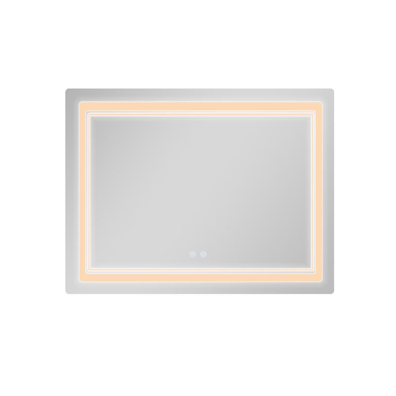 Дзеркало Qtap Cardinal (CA2) 1000х800 з LED-підсвічуванням Touch, з антизапотіванням, з димером, рег. темп. кольору (3000-6500K) QT0478C1008048455 — фото 5