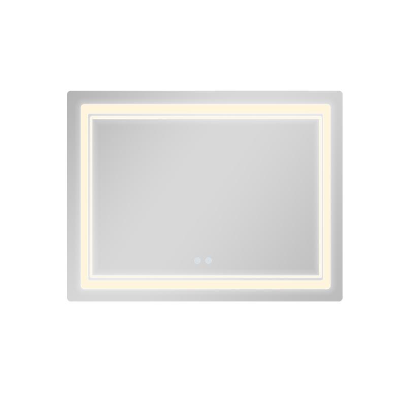 Дзеркало Qtap Cardinal (CA2) 1000х800 з LED-підсвічуванням Touch, з антизапотіванням, з димером, рег. темп. кольору (3000-6500K) QT0478C1008048455 — фото 6