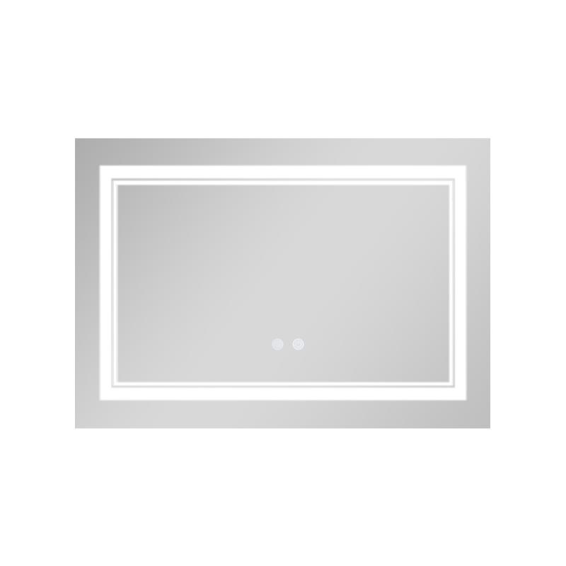 Дзеркало Qtap Cardinal (CA1) 800х600 з LED-підсвічуванням Touch, з антизапотіванням, з димером, рег. темп. кольору (3000-6500K) QT0478C8060 — фото 4