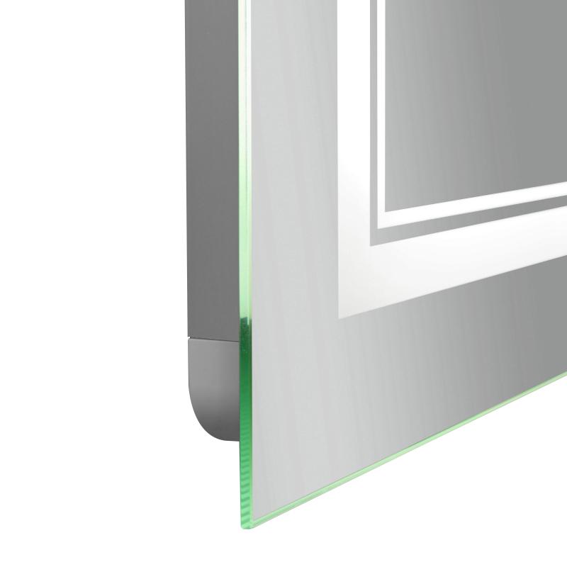 Дзеркало Qtap Cardinal (CA1) 800х600 з LED-підсвічуванням Touch, з антизапотіванням, з димером, рег. темп. кольору (3000-6500K) QT0478C8060 — фото 8