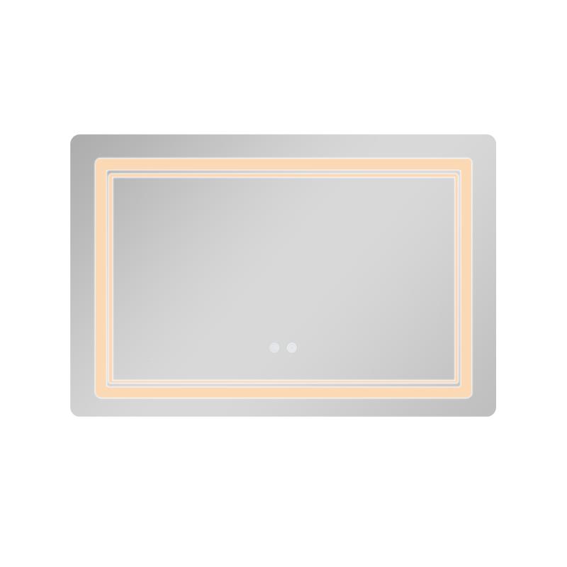 Дзеркало Qtap Cardinal (CA2) 800х600 з LED-підсвічуванням Touch, з антизапотіванням, з димером, рег. темп. кольору (3000-6500K) QT0478C806048457 — фото 5