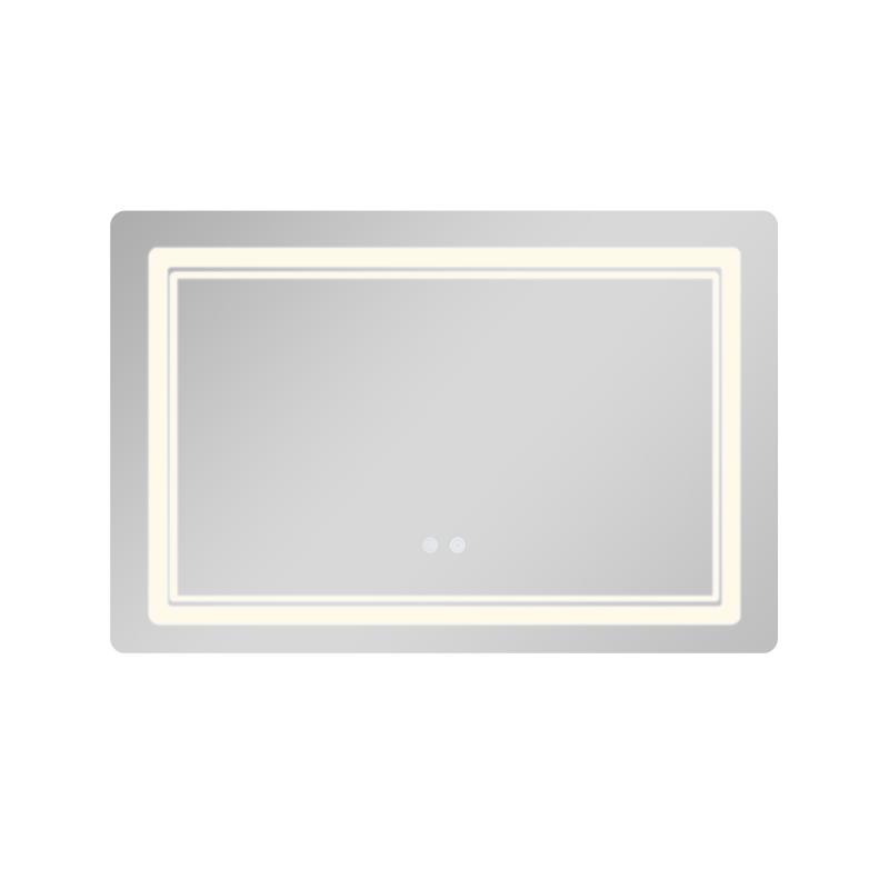Дзеркало Qtap Cardinal (CA2) 800х600 з LED-підсвічуванням Touch, з антизапотіванням, з димером, рег. темп. кольору (3000-6500K) QT0478C806048457 — фото 6