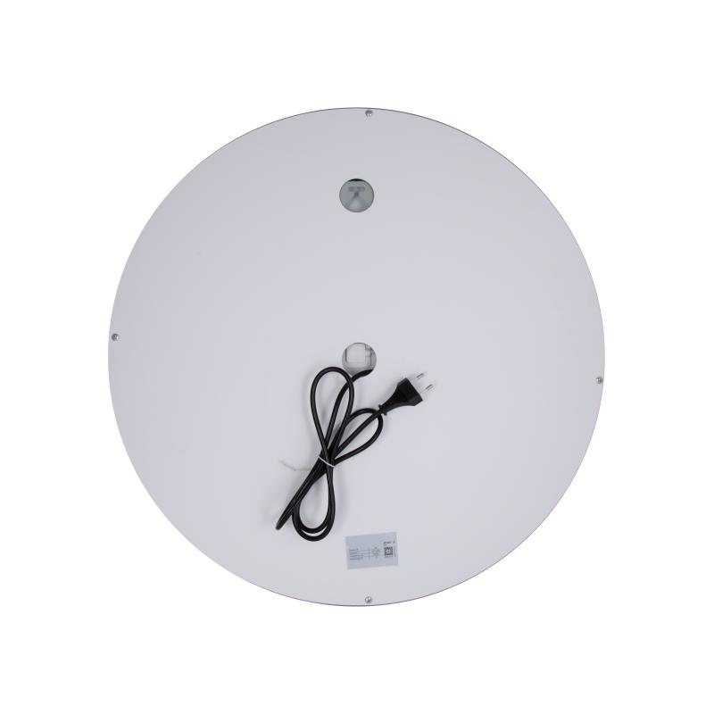 Дзеркало Qtap Mideya (MI6) R700 з LED-підсвічуванням Touch, з антизапотіванням, димером, рег. яскравості QT2078NCR7070W — фото 5