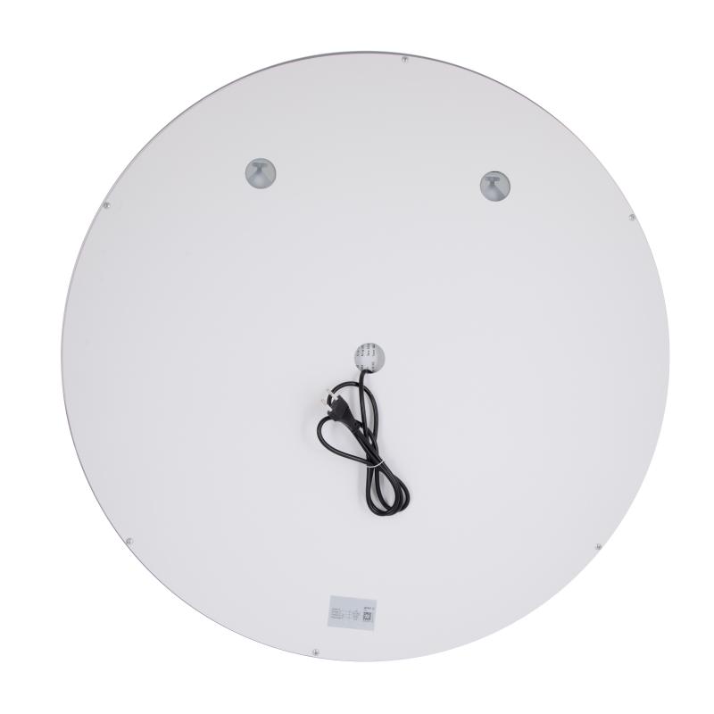 Дзеркало Qtap Mideya (MI6) R900 з LED-підсвічуванням Touch, з антизапотіванням, димером, рег. яскравості QT2078NCR9090W — фото 5