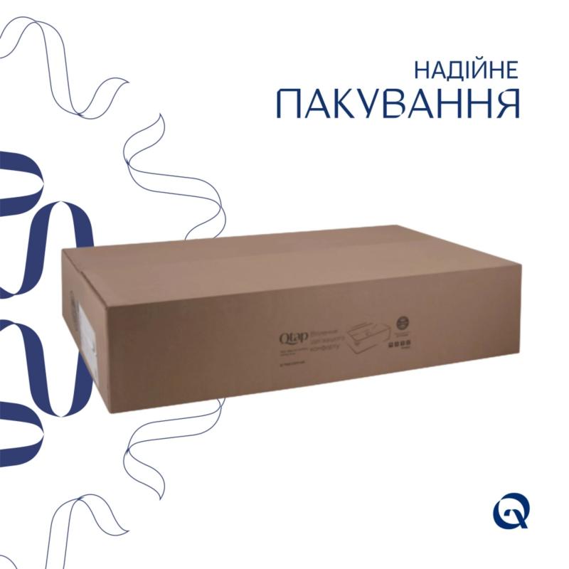 Комплект Qtap Cardinal: Раковина накладна 600x380x140 мм, White, овальна + Донний клапан Pop-up PU02 — фото 5