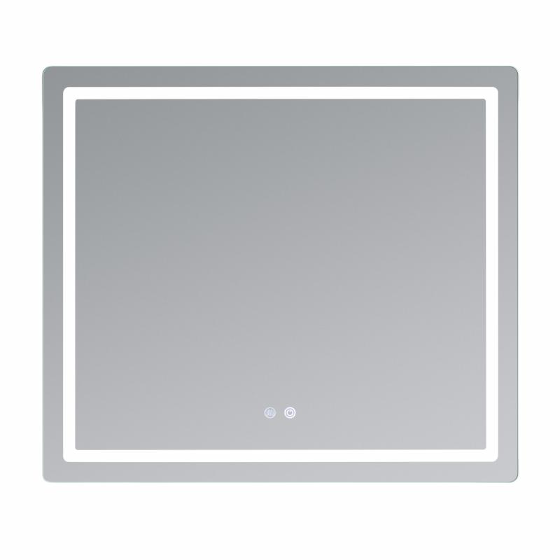 Дзеркало Qtap Mideya (MI2)  800х700 з LED-підсвічуванням Touch, з антизапотіванням, з димером, рег. яскравості QT2078NCF807048476 — фото 3