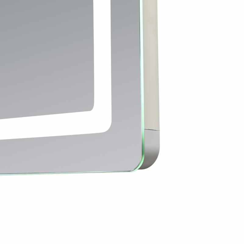 Дзеркало Qtap Mideya (MI2)  800х700 з LED-підсвічуванням Touch, з антизапотіванням, з димером, рег. яскравості QT2078NCF807048476 — фото 5