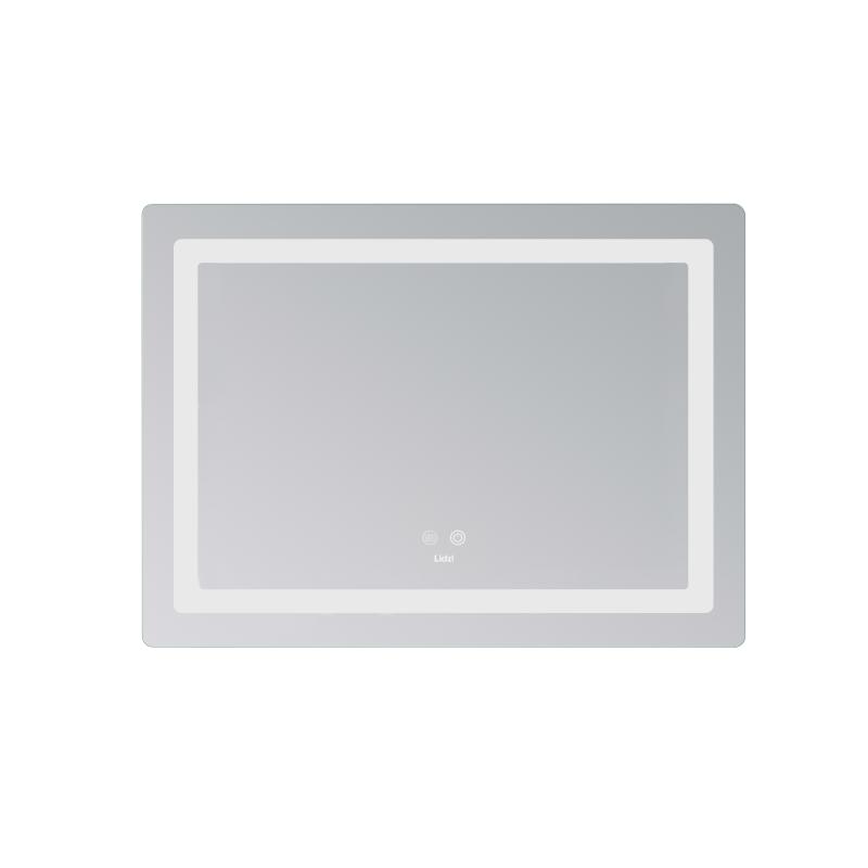 Дзеркало Lidz Kubis (KU2) 700х500 з LED-підсвічуванням Touch, з антизапотіванням, з димером, рег. яскравості LD78LF90448486 — фото 3