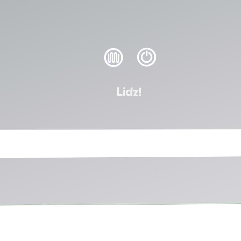 Дзеркало Lidz Kubis (KU2) 700х500 з LED-підсвічуванням Touch, з антизапотіванням, з димером, рег. яскравості LD78LF90448486 — фото 5