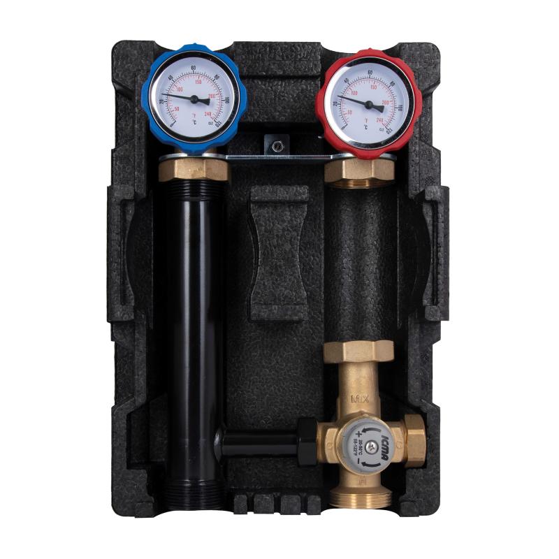Насосна група Icma №R004 1 1/2"x1" підключення зліва, без насоса 93R004AFS5505SC — фото 2