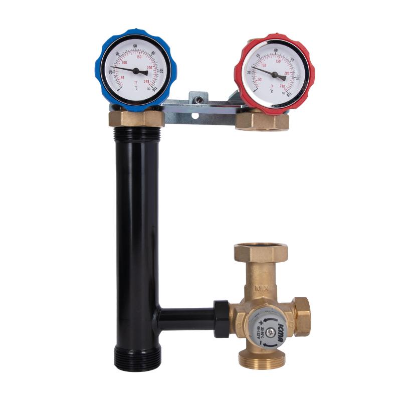 Насосна група Icma №R004 1 1/2"x1" підключення зліва, без насоса 93R004AFS5505SC — фото 3
