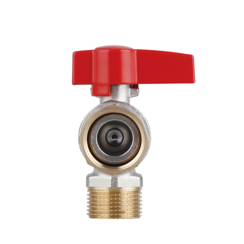 Кран кульовий Thermo Alliance Standart 3/4"ВЗ кутовий, PN40, з накидною гайкою TAS224W20 — фото 6