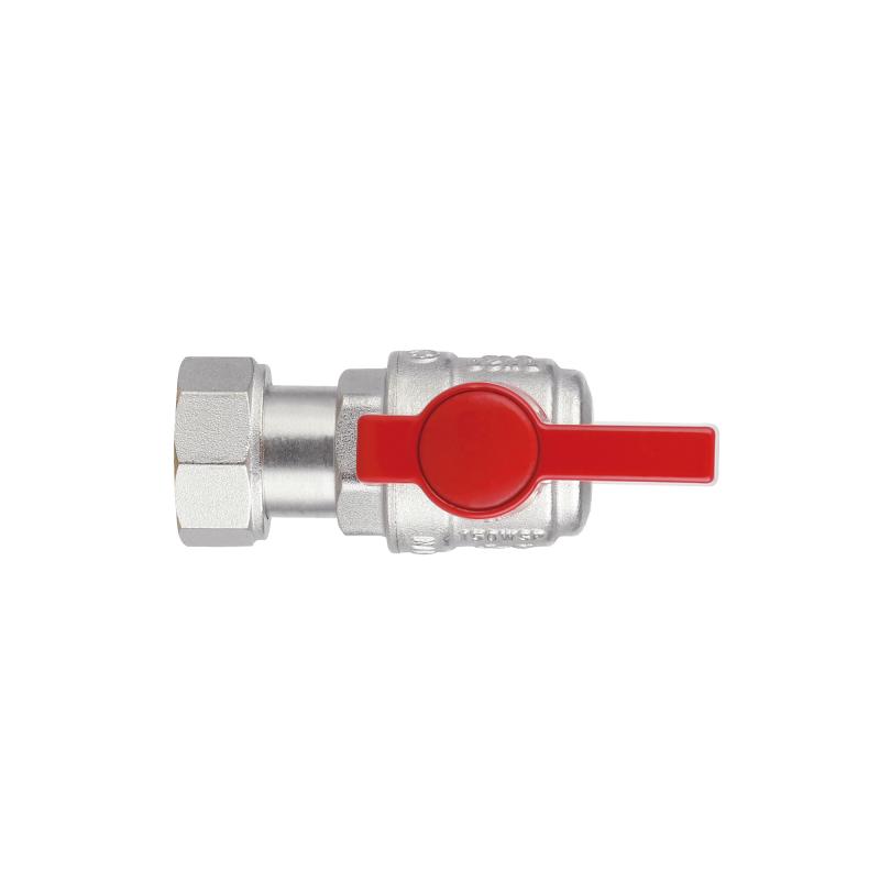 Кран кульовий Thermo Alliance Standart 3/4"ВЗ кутовий, PN40, з накидною гайкою TAS224W20 — фото 7
