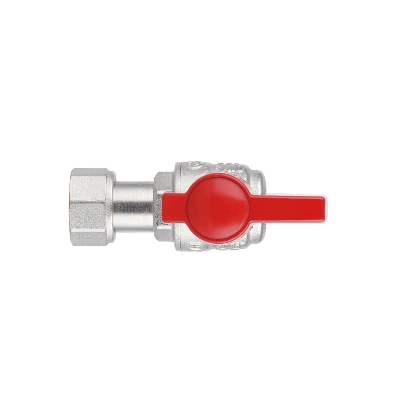 Кран кульовий Thermo Alliance Standart 1/2"ВВ кутовий, PN40, з накидною гайкою TAS223W15 — фото 7
