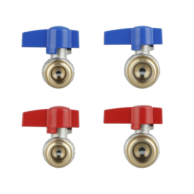 Комплект прямих кранів Thermo Alliance Standart 1/2"ВН-3/4"ВН з накидною гайкою для підключення котла TAS262RBW1520 — фото 6