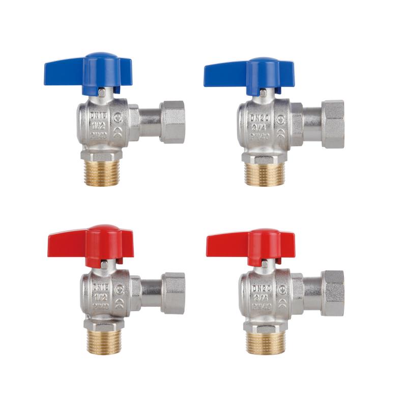 Комплект кутовий кранів Thermo Alliance Standart 1/2"ВН -3/4"ВН з накидною гайкою для підключення котла TAS225RBW1520 — фото 5