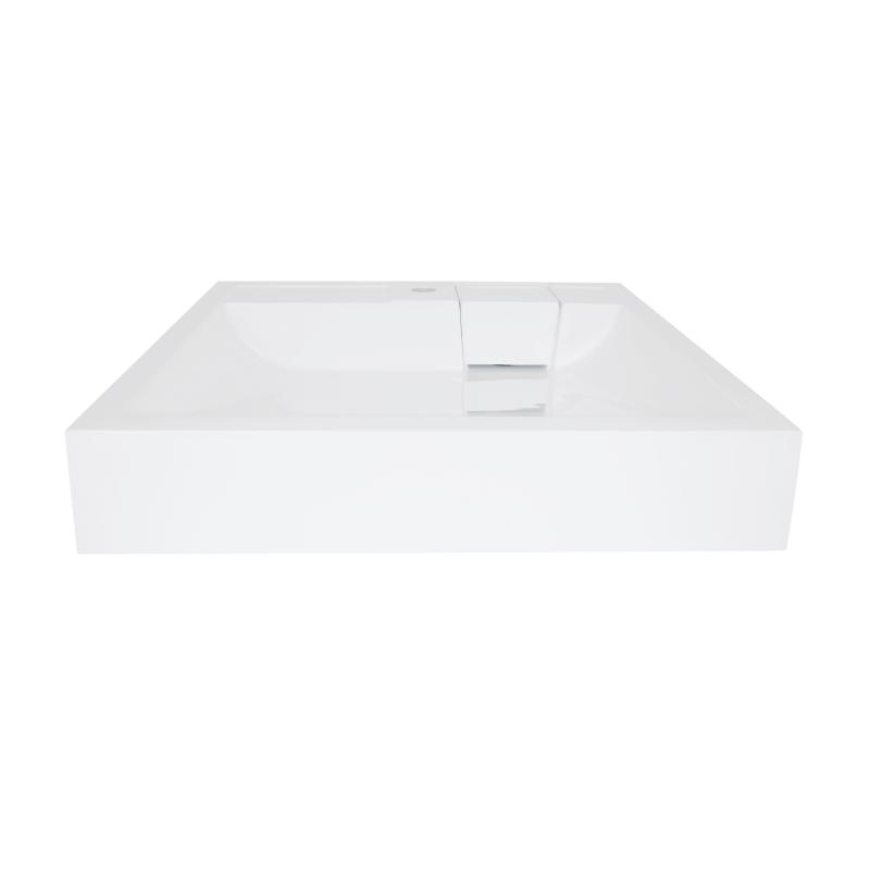 Раковина на пральну машину Qtap Arvin 595x595x115 мм, White QTARV2365WHI48575 — фото 3