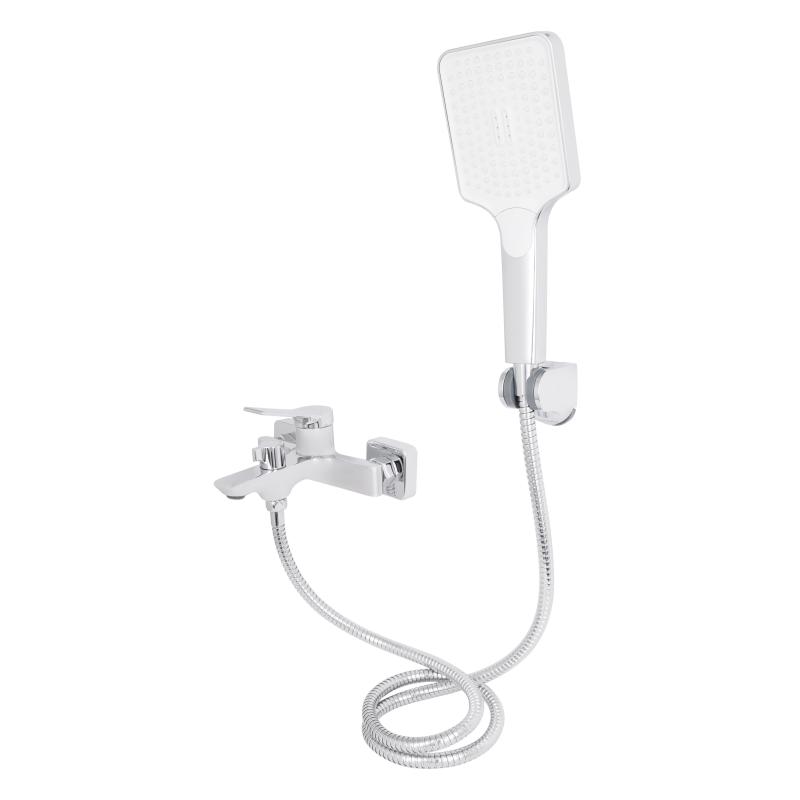 Змішувач для ванни Qtap Arvin з душовим гарнітуром QTARV259CRM48640 Chrome — фото 3