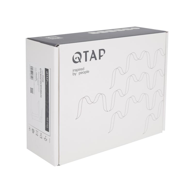 Змішувач для раковини низький Qtap Crow  QTCRO270CRM48644 Chrome — фото 8