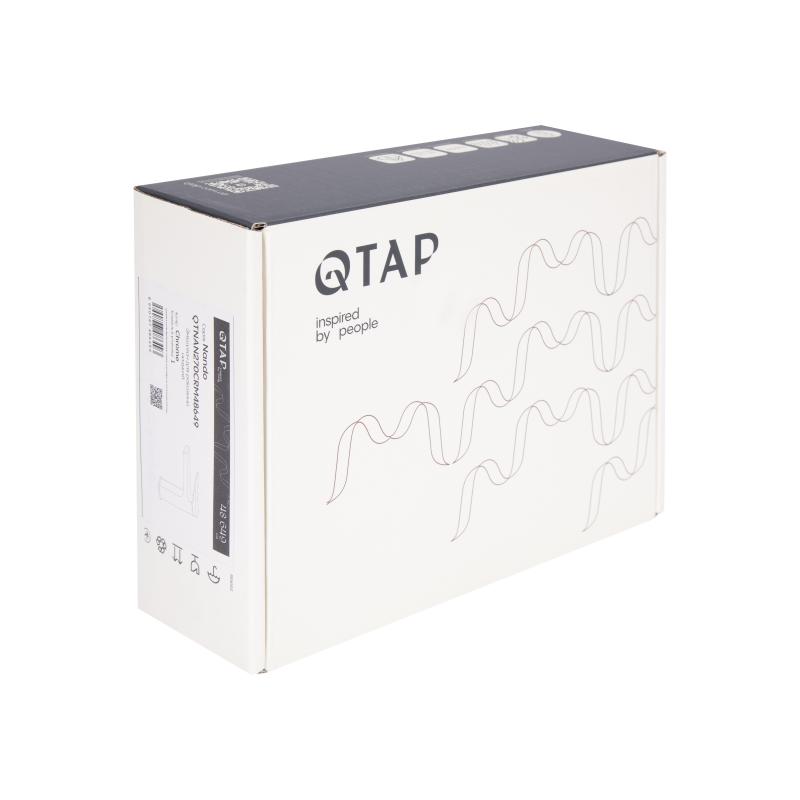 Змішувач для раковини низький Qtap Nando  QTNAN270CRM48649 Chrome — фото 8