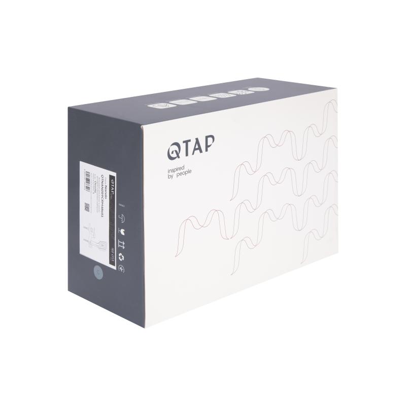 Змішувач для ванни Qtap Nando з душовим гарнітуром QTNAN259CRM48651 Chrome — фото 7