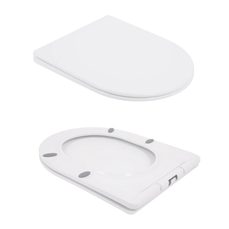 Унітаз підлоговий Qtap Swan Eco Ultra Quiet з сидінням Soft-close 640x360x835 мм QTSWA27W48748 White — фото 8